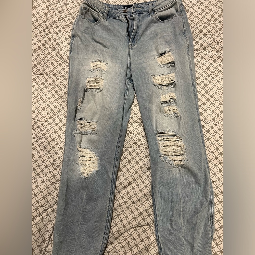 Hollister curvy ultra high rise mom jean